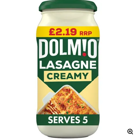 Dolmio Lasagne Creamy White Pasta Sauce 440g