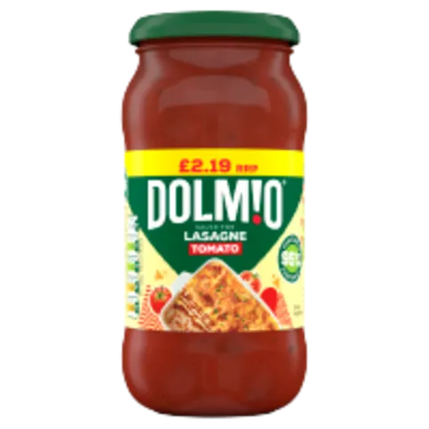 DOLMIO SAUCE FOR LASAGNE TOMATO PM£2.19 450G