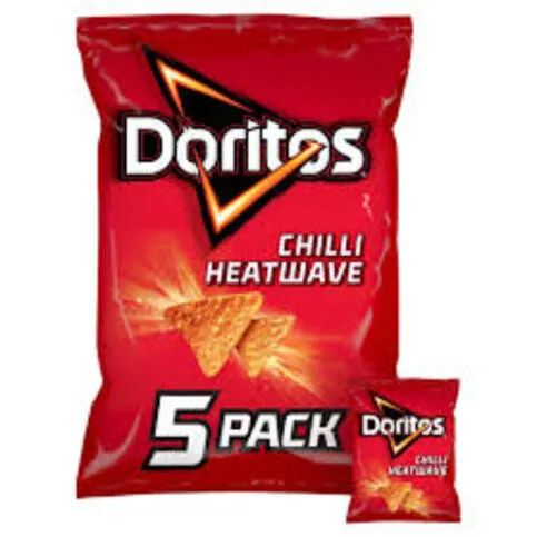 Doritos - Chilli Heatwave Multipack, 5x 30g