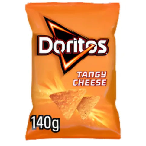 Doritos Tangy Cheese Tortilla Chips Sharing Bag Crisps 140g