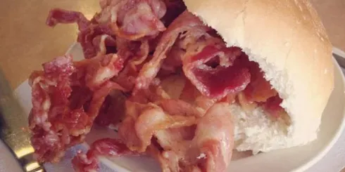 ROLL & DOUBLE BACON