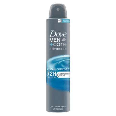 Dove Men+Care Advanced Antiperspirant Deodorant Aerosol Clean Comfort 200ml