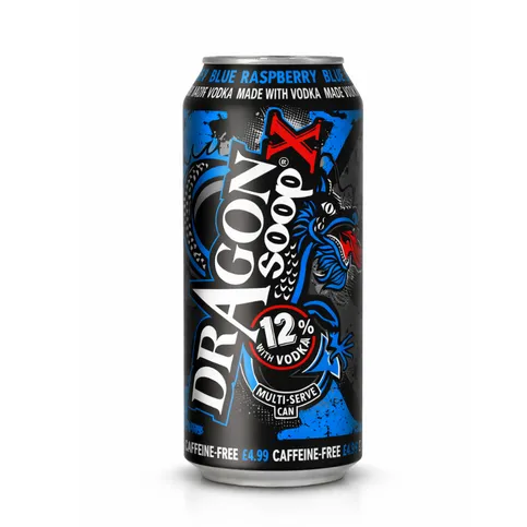 Dragon Soop X  Blue Raspberry 440ml