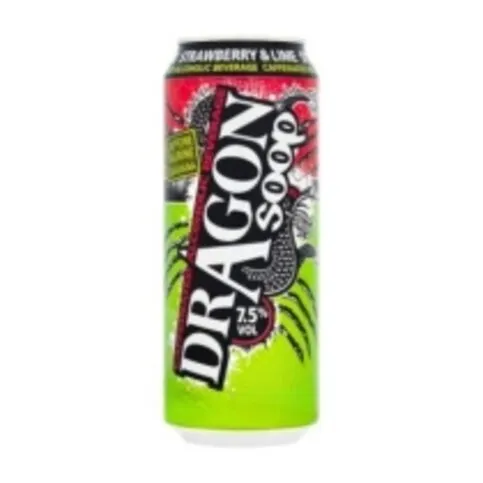 Dragon Soop Strawberry & Lime 500ml