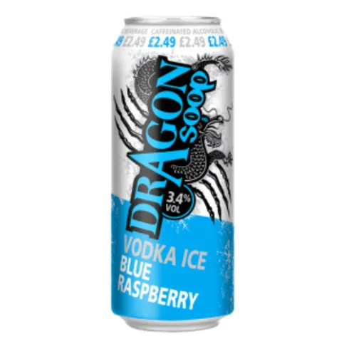 Dragon Soop Vodka Ice Blue Raspberry 500ml