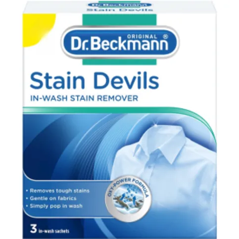 Dr.Beckmann Stain Devils In Wash Stain Remover 3 Pack