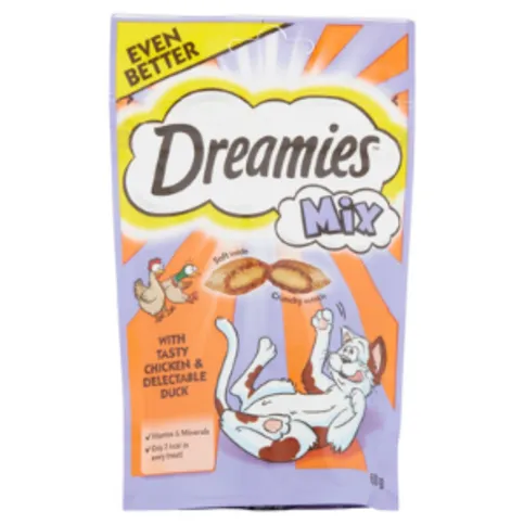 Dreamies Chicken & Duck Mix 60g