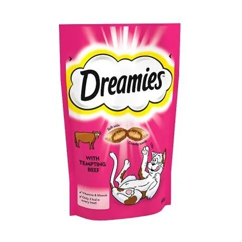 DREAMIES TREATS BEEF 60G
