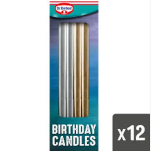 Dr Oetker Birthday Candles EACH