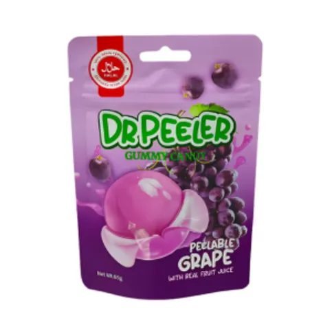 Dr Peeler Gummy Candy Grape 65G