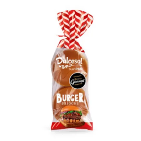 Dulcesol Brioche Burger Buns 4 Pack