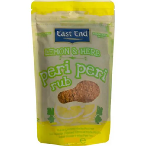 East End Lemon and Herb Peri Peri Rub 300g