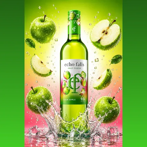 Echo Falls Fruits Sour Apple 75cl