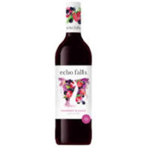 Echo Falls Raspberry & Cassis Fruit Fusion 75cl
