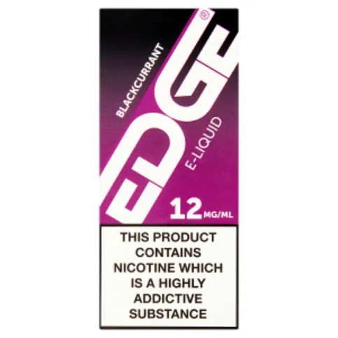 Edge E-Liquid 12mg/ml Blackcurrant 10ml