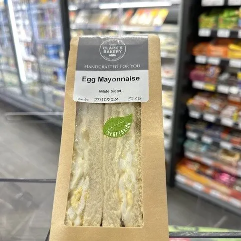  Clark's Egg Mayonnaise Sandwich
