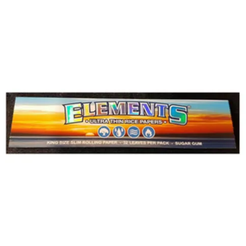 Elements Kingsized Rolling Papers