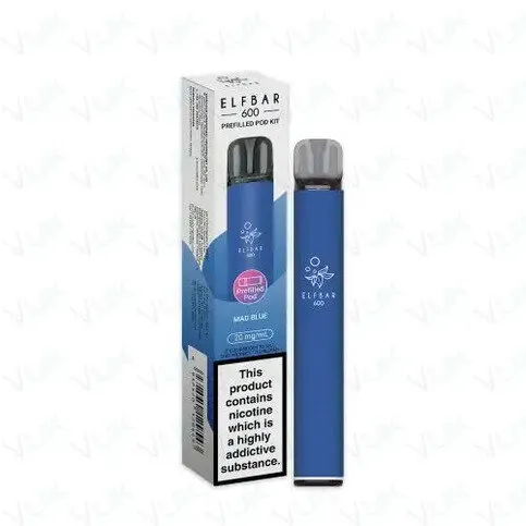 Elf Bar 600 Prefilled Pod Kit - Mad Blue