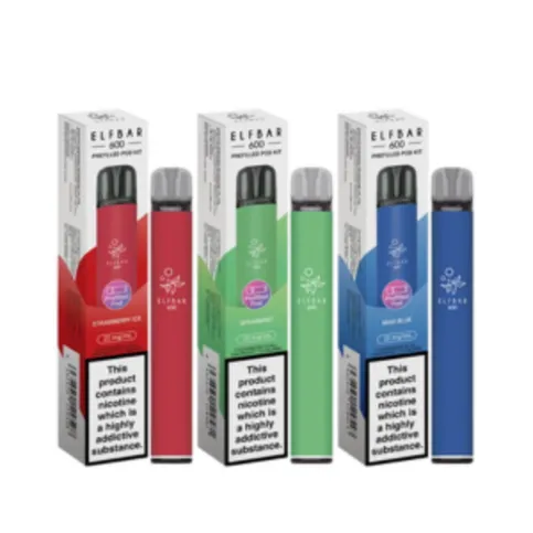 Elfbar 600 Strawberry Raspberry Cherry Ice Prefilled Pod Kit 20mg/ml