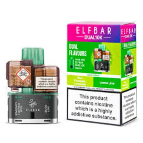 Elf Bar Dual 10K Refill Pack Lemon Edition