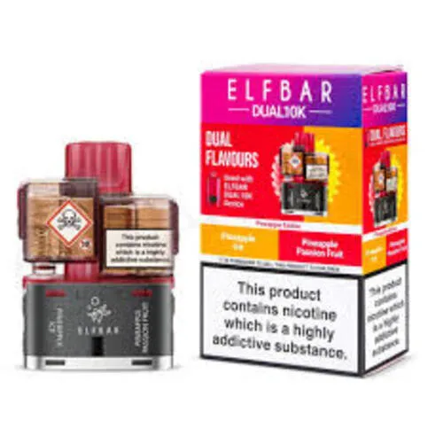 Elf Bar Dual 10K Refill Pack Pineapple Edition