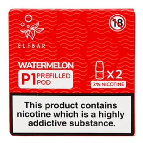 Elf Bar P1 Prefilled Pods Watermelon 2 Pack