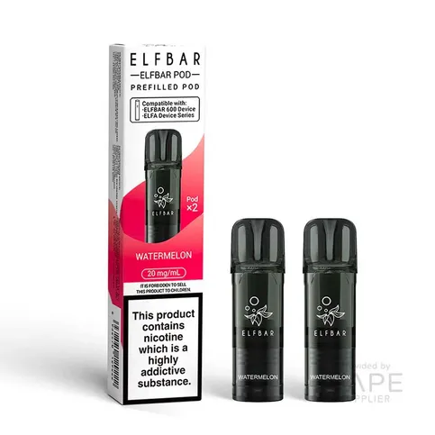 ELFBAR PREFILLED POD WATERMELON 2PK 20MG