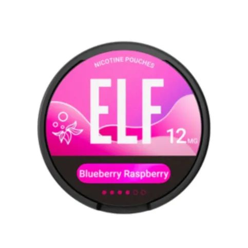 ELF Blueberry Raspberry Nicotine Pouches 12mg