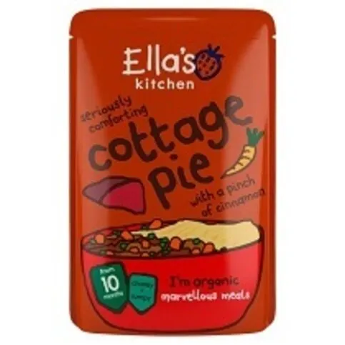 Ella's Kitchen Organic Cottage Pie Baby Pouch 10+ Months 190g