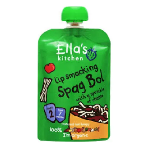 Ella's Kitchen Organic Spag Bol Baby Pouch 7+ Months 130g
