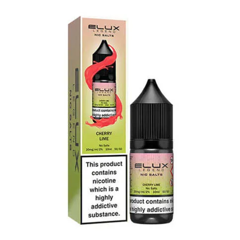 Elux Legend Nic Salt Cherry Lime 10mg 10ml