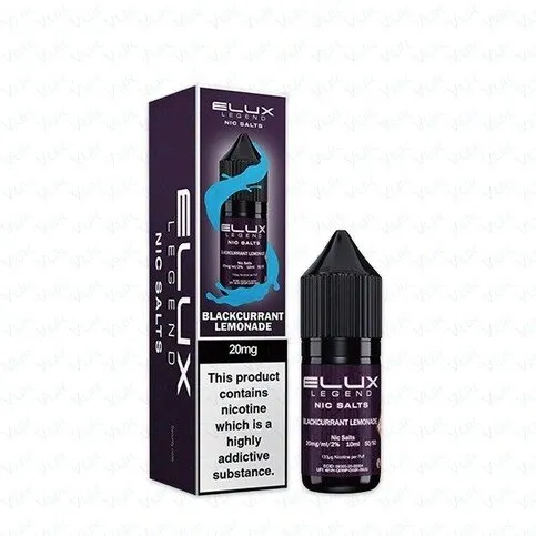 Elux Legend Nic Salts Blackcurrant Lemonade 20mg
