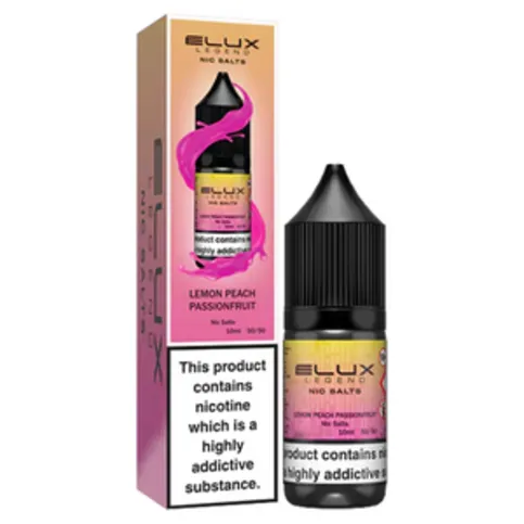 Elux Nic Salt Lemon Peach Passionfruit 10ml