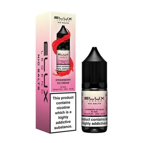 Elux Strawberry Ice Cream 10MG