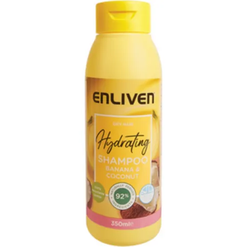 Enliven Hair Food Hydrating Banana & Coconut Shampoo 350ml