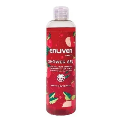 Enliven Nat Sh/gel Rasp 500ml
