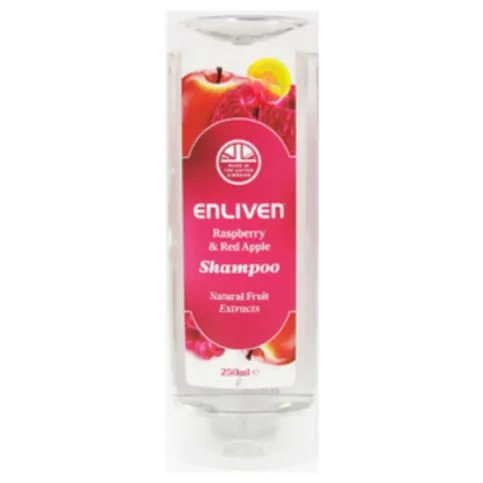 Enliven Raspberry And Apple Shampoo 250ml