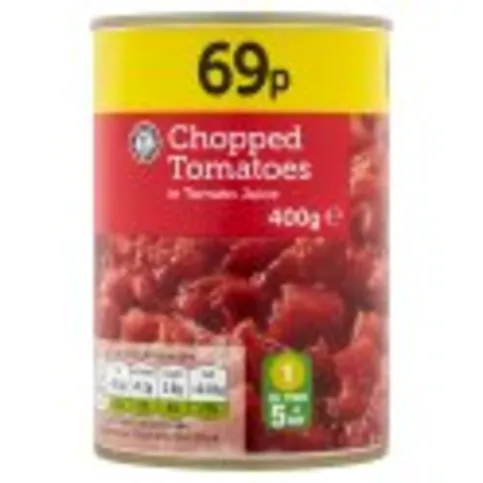 ES Chopped Tomatoes 400g