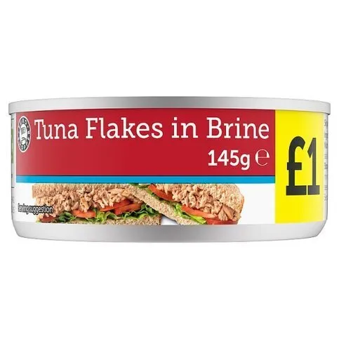 Euro Shopper Tuna Flakes in Brine 185g