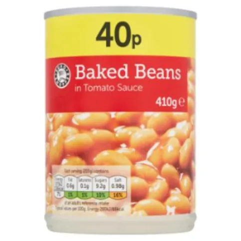 Euro Shopper Baked Beans in Tomato Sauce 410g