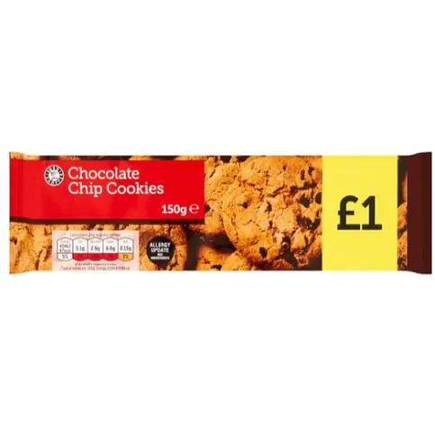 Euro Shopper Choc Chip Cookies 150g
