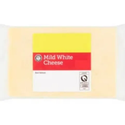 Euro Shopper Mild White Cheese 350g