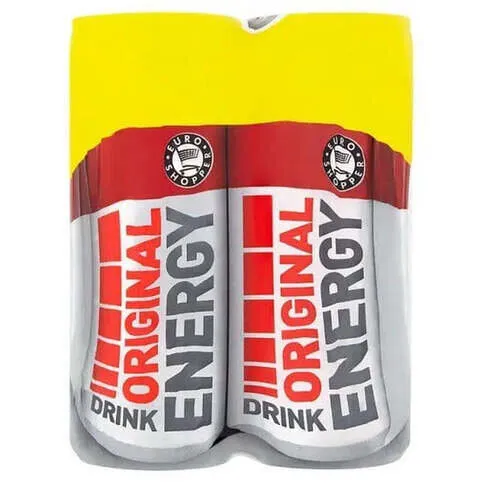 Euro Shopper Original Energy Drink 4 x 250ml