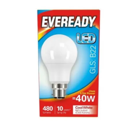 Eveready Led Bulb Cool White Ses 4. 4.9w