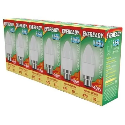Eveready LED Candle B22
