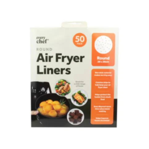 Every Chef Round Air Fryer Liners 50pk
