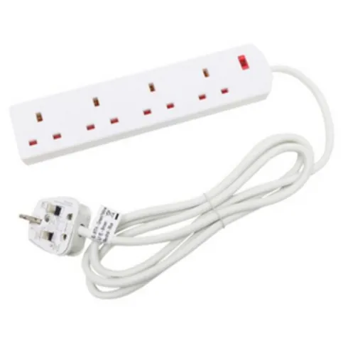Extension Lead 4 Way 2m