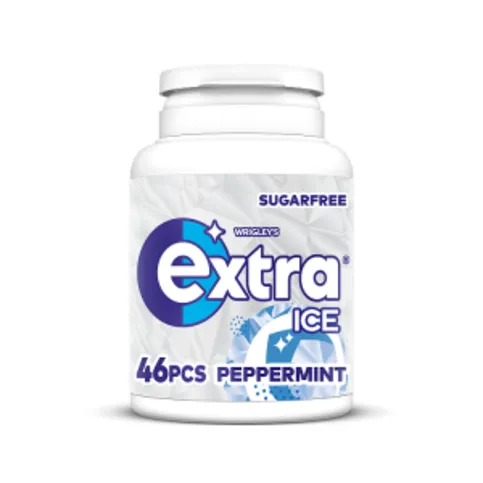 Wrigley Extra Ice Peppermint Bottle * 46pce