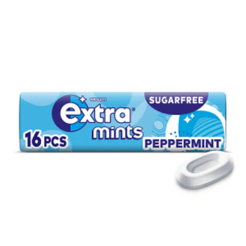 WRIGLEY EXTRA PEPPERMINT ROLL PACK