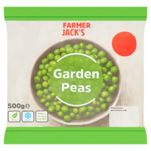 Farmer Jack's Garden Peas 500g